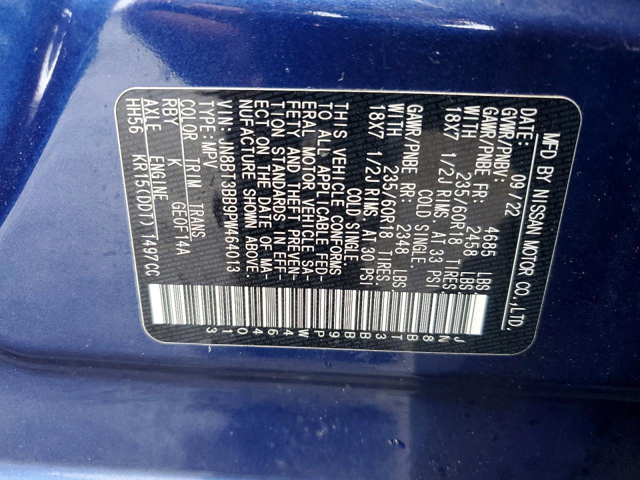 2023 Nissan Rogue Sv - zdjęcie 13