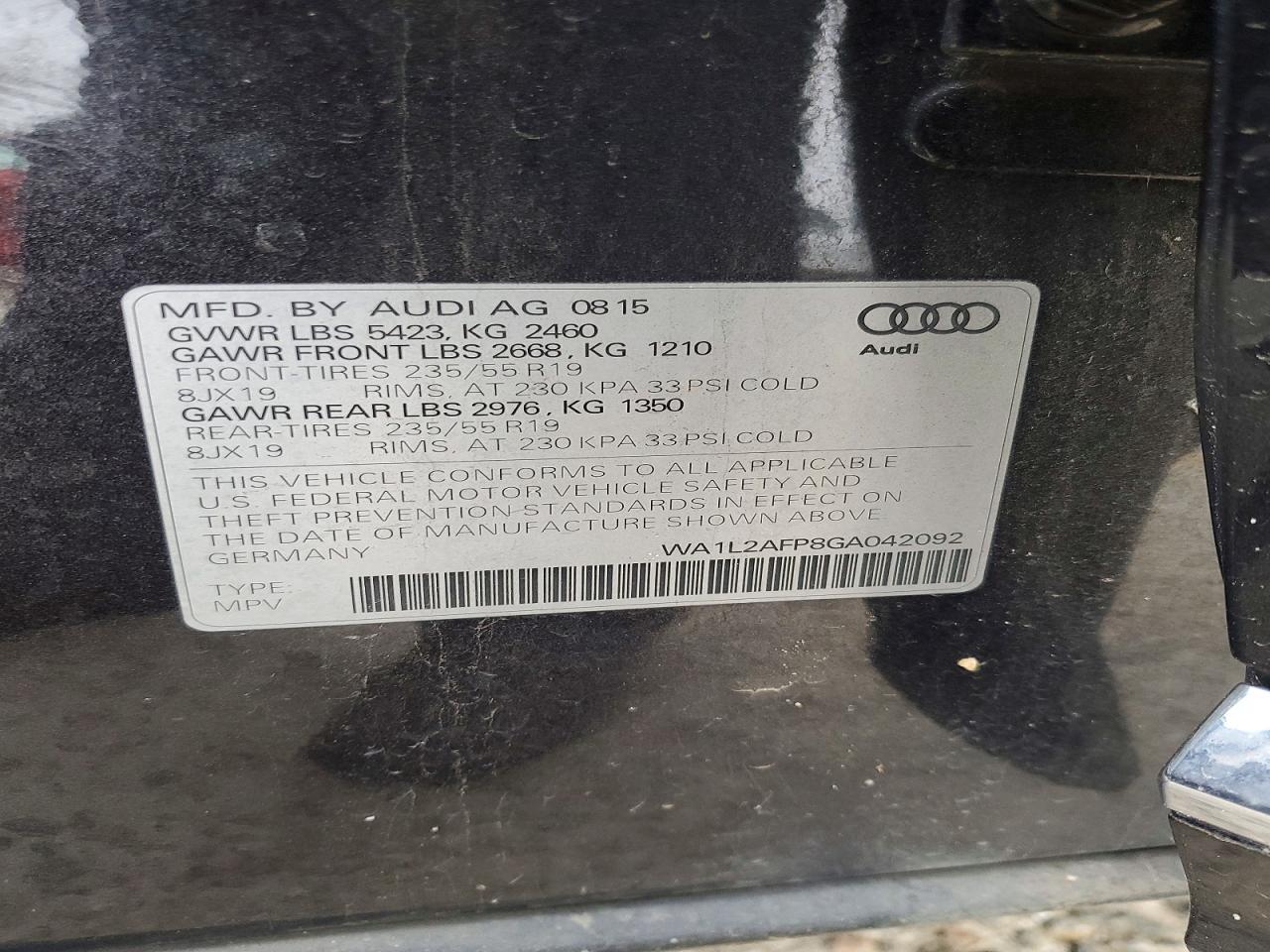 2016 Audi Q5 Premium Plus - zdjęcie 12
