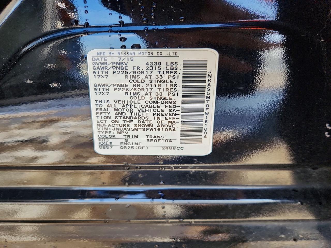 2015 Nissan Rogue Select S - zdjęcie 12