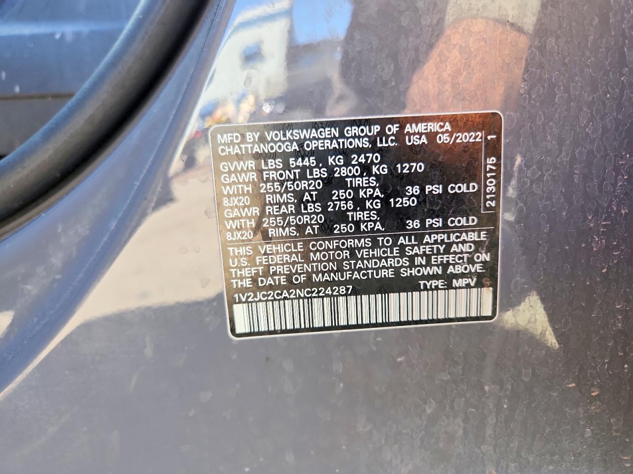 2022 Volkswagen Atlas Cross Sport Se - zdjęcie 14