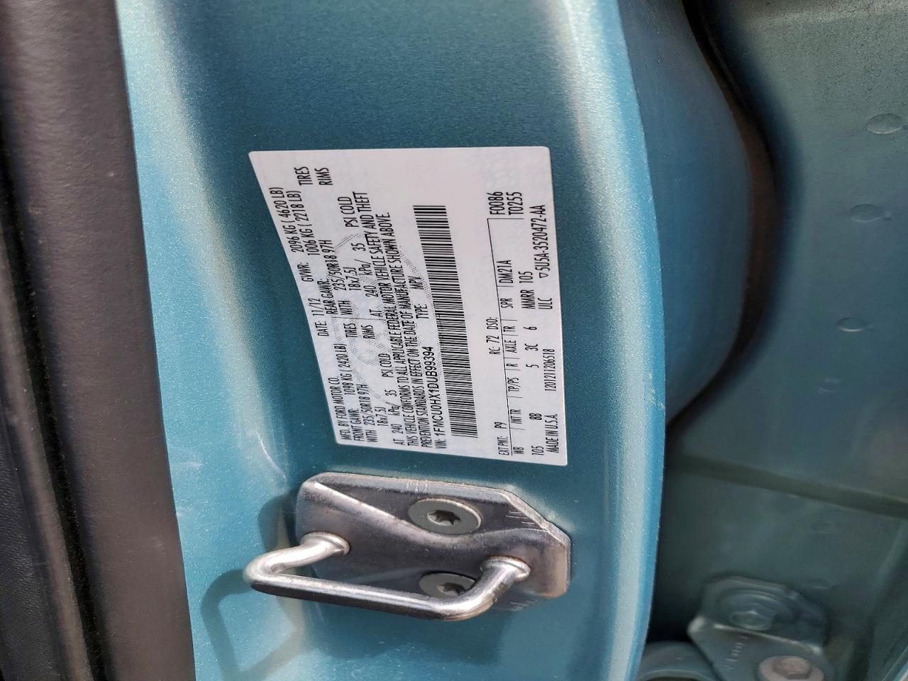 2013 Ford Escape Sel - zdjęcie 13