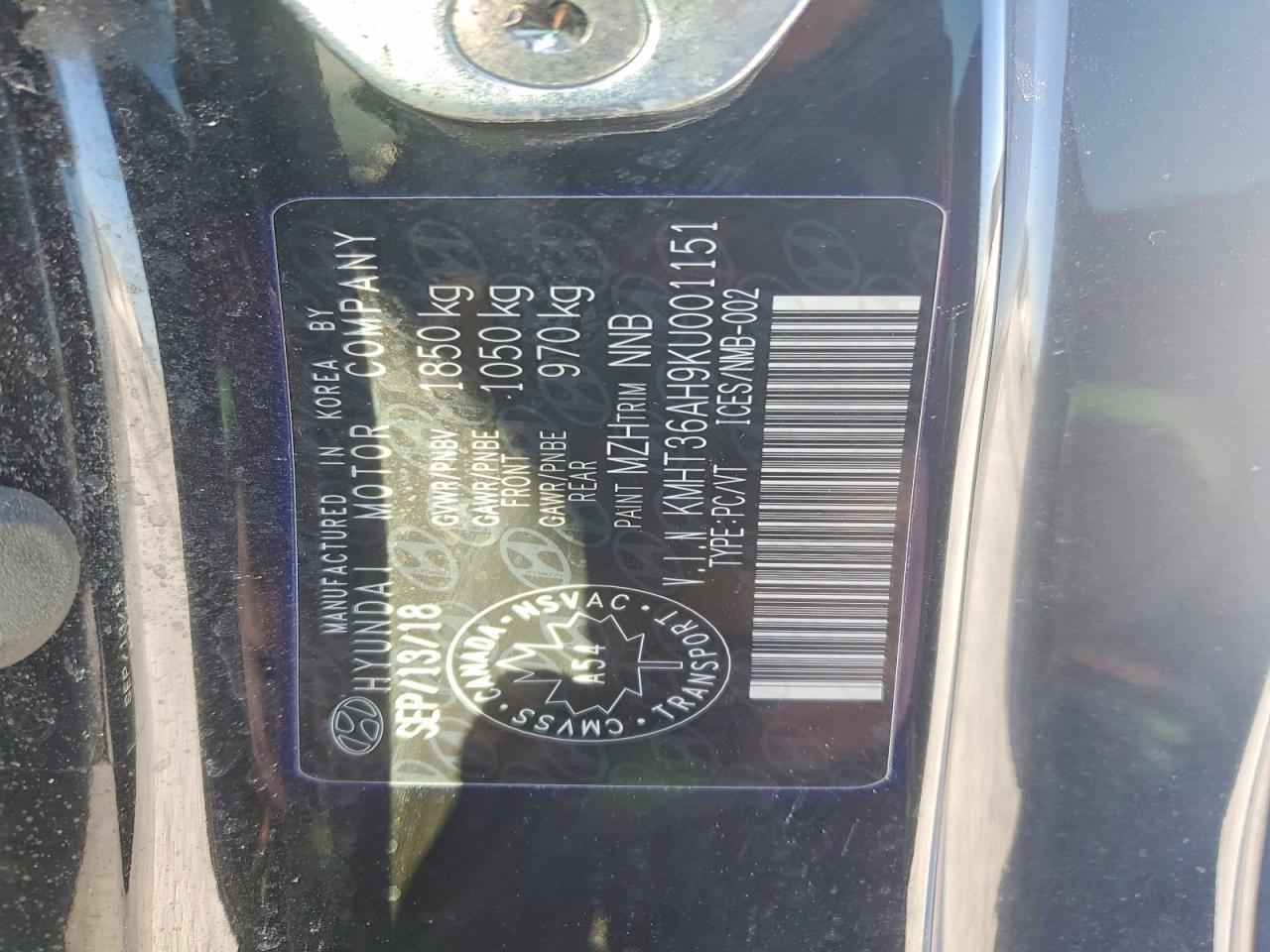 2019 Hyundai Veloster N Base - zdjęcie 13