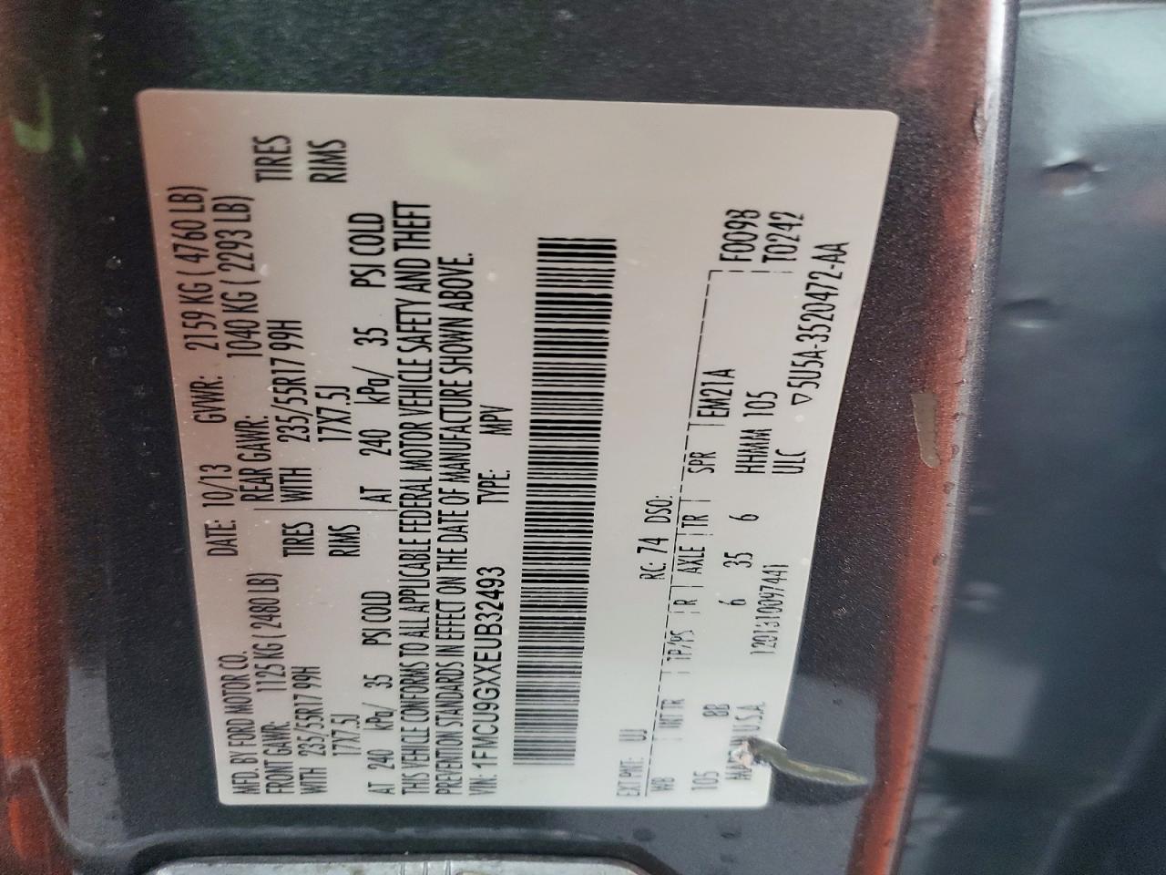 2014 Ford Escape Se - zdjęcie 12
