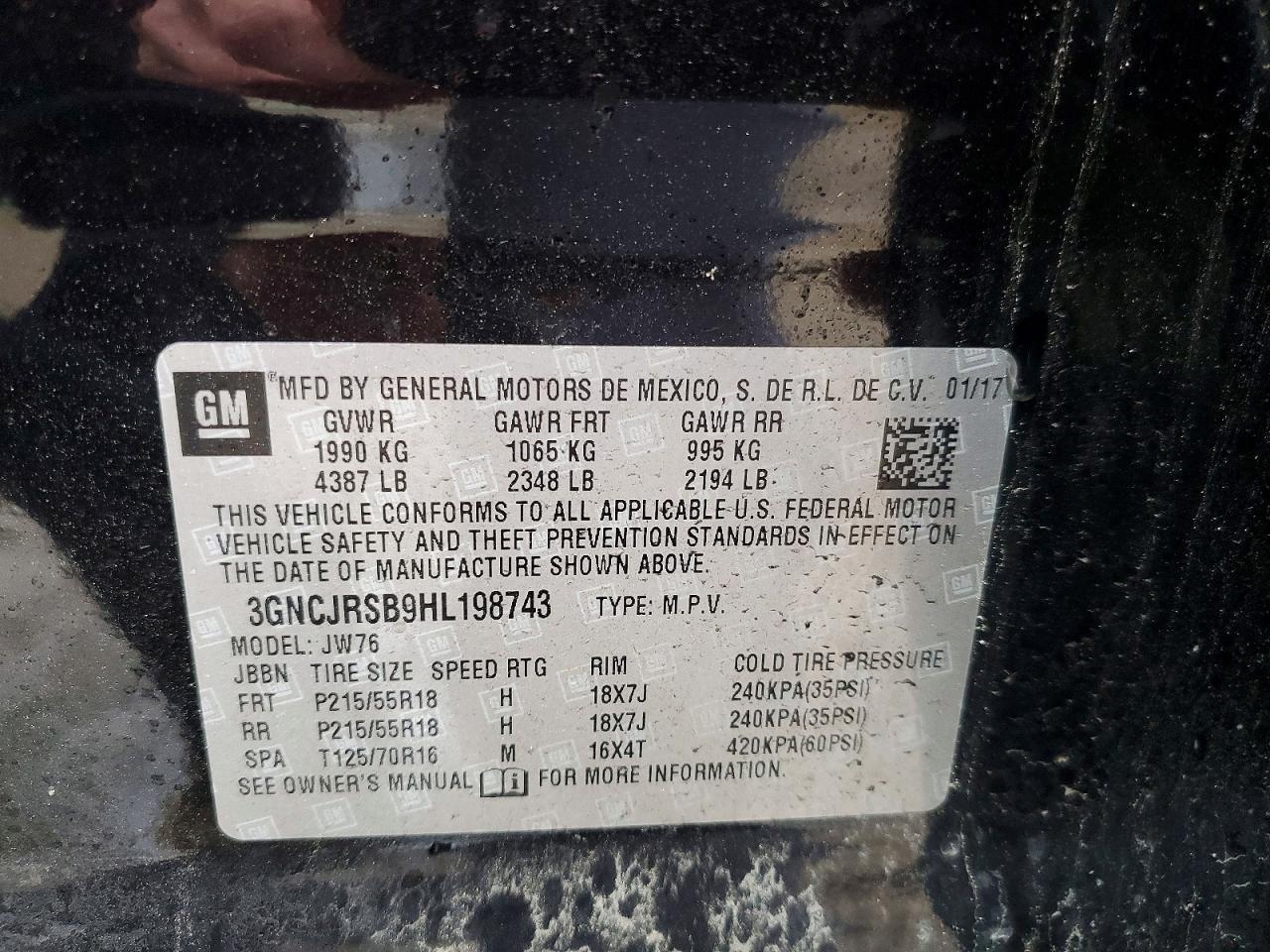 2017 Chevrolet Trax Premier - zdjęcie 13