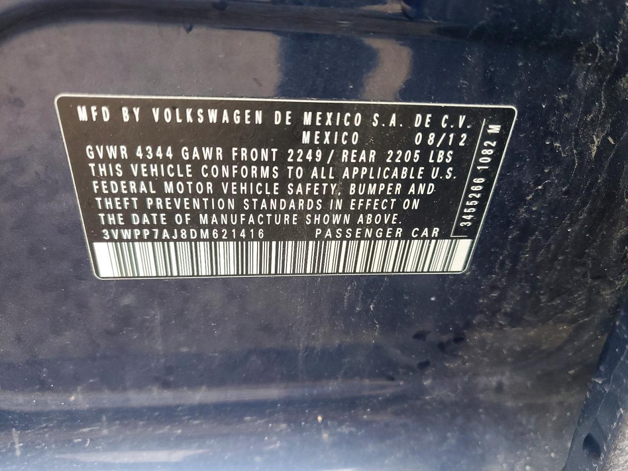 2013 Volkswagen Jetta S - zdjęcie 12