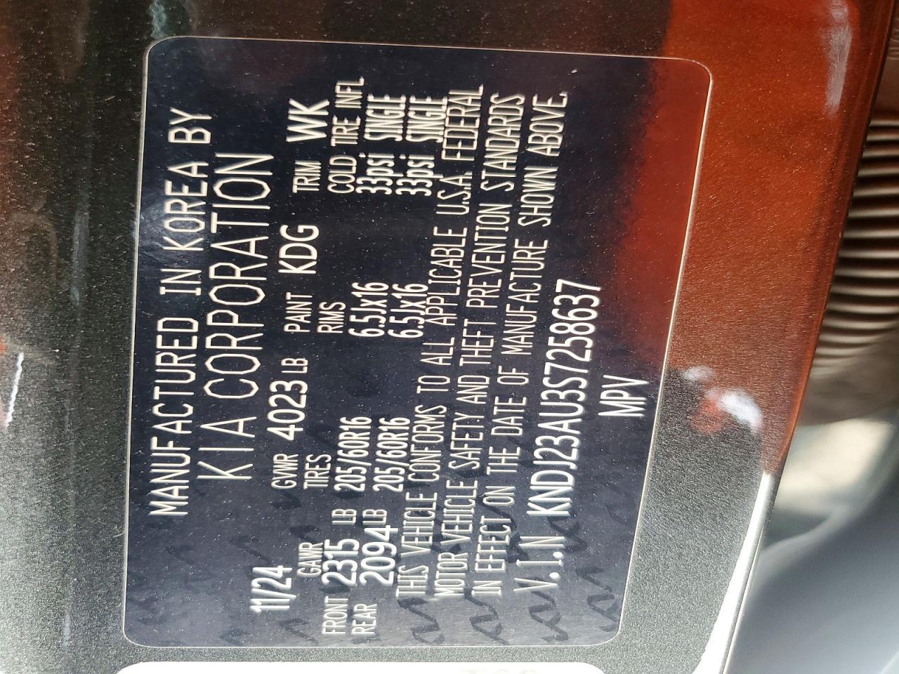 2025 Kia Soul Lx - zdjęcie 12