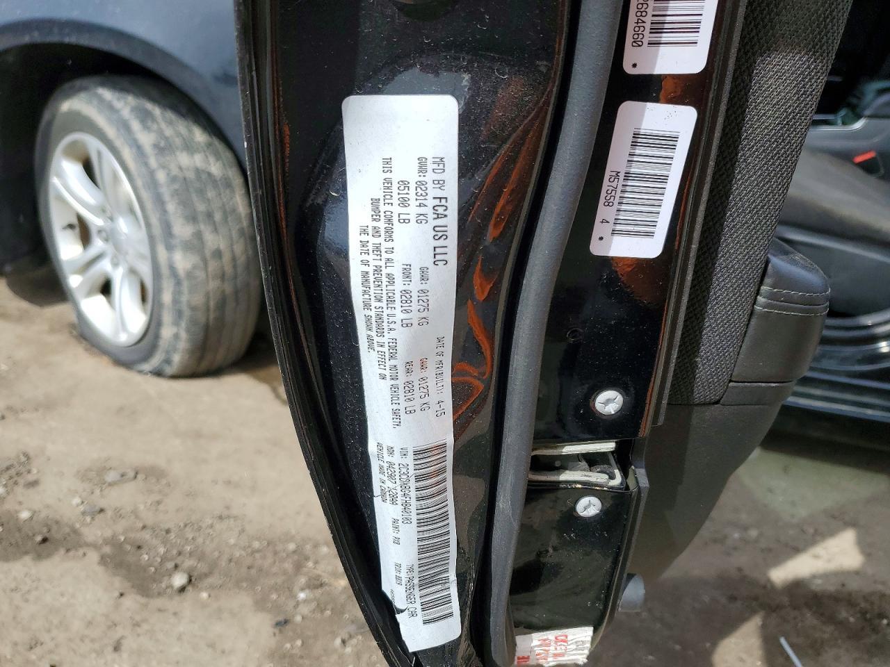 2015 Dodge Charger Se - zdjęcie 12