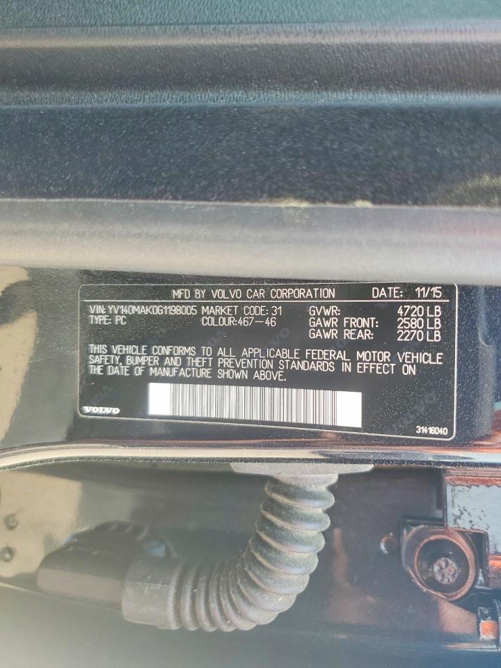 2016 Volvo S80 Premier - zdjęcie 13