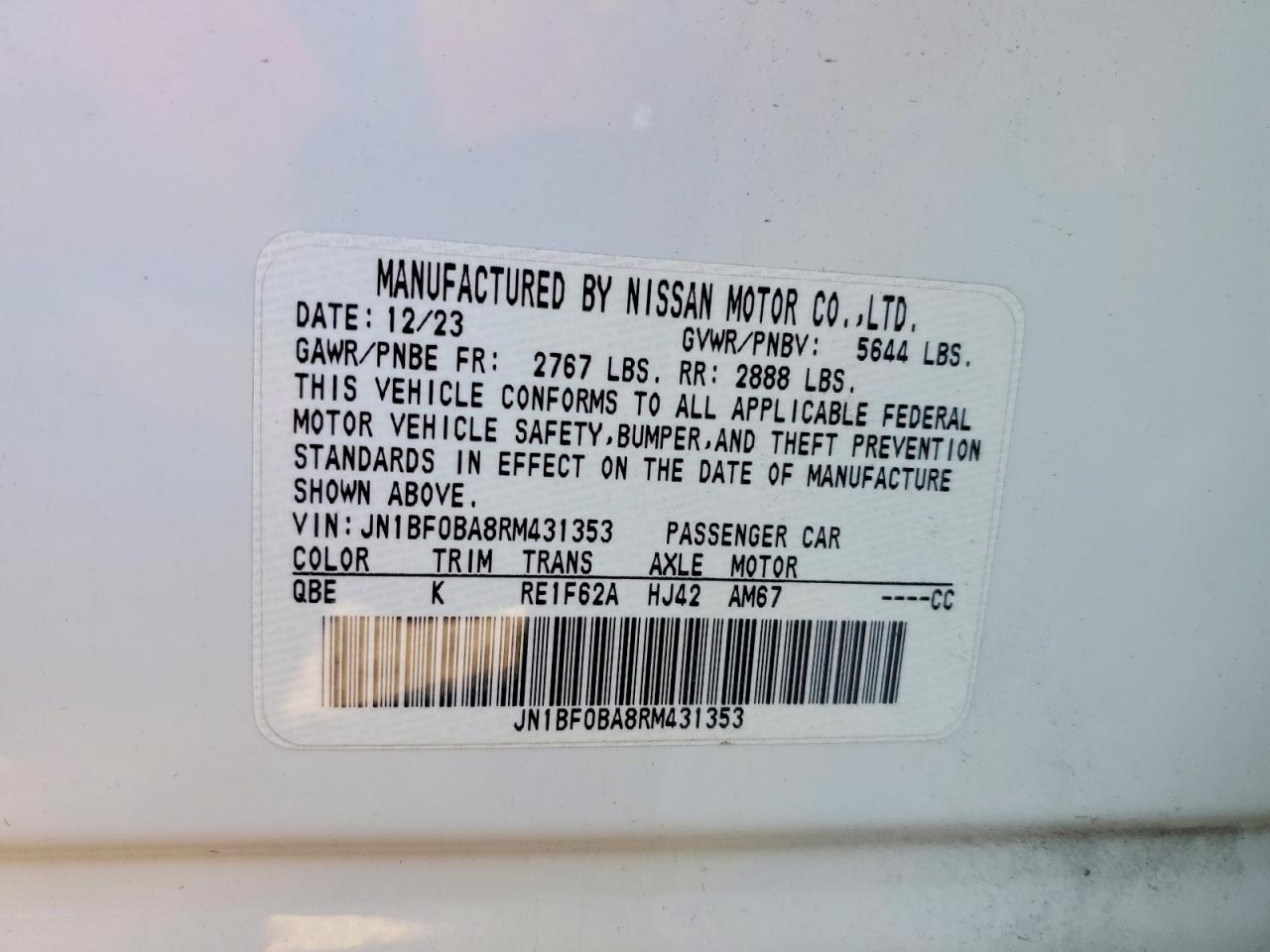 2024 Niss Ariya Evolve+ - zdjęcie 14