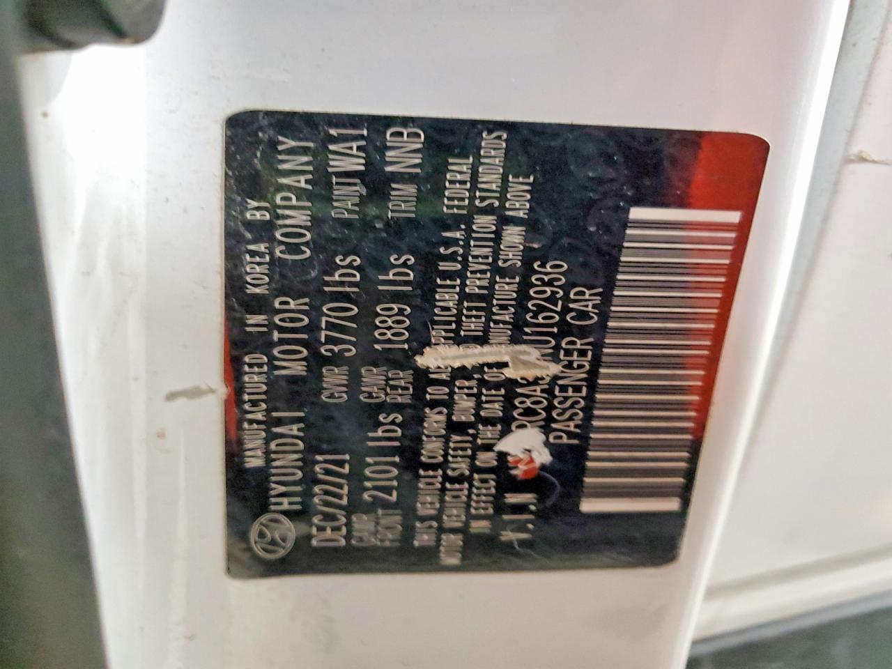 2022 Hyundai Venue Limited - zdjęcie 12