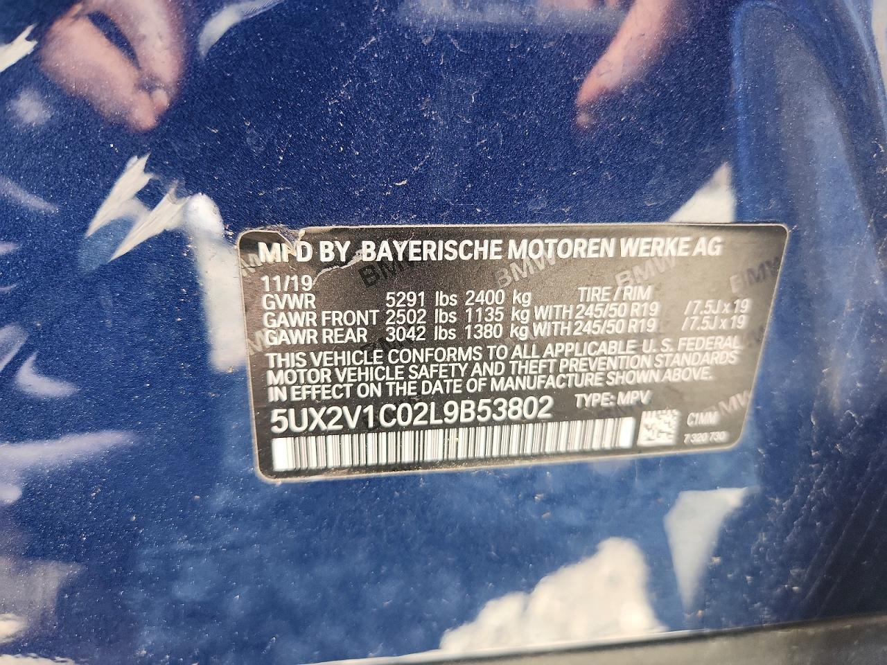 2020 BMW X4 xDrive30I - zdjęcie 14