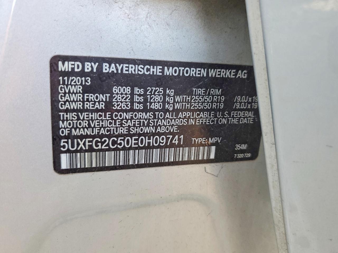 2014 BMW X6 xDrive35I - zdjęcie 14