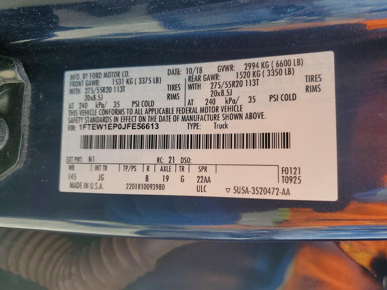 2018 Ford F150 Supercrew - zdjęcie 12