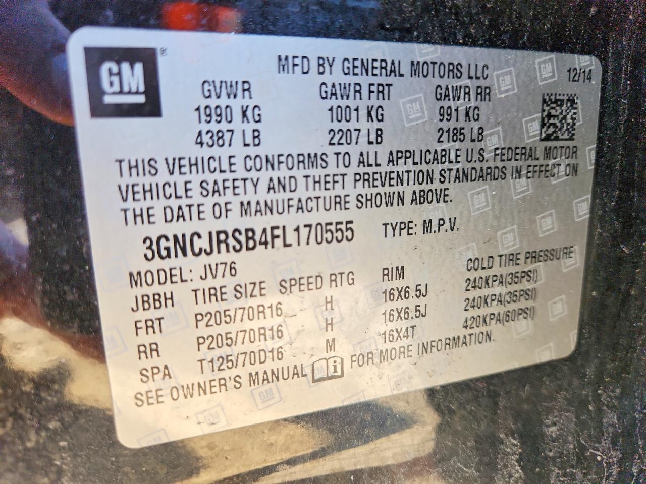 2015 Chevrolet Trax 1Lt - zdjęcie 13
