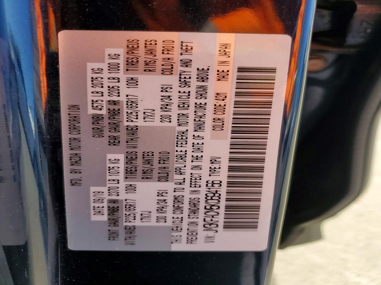 2019 Mazda Cx-5 Touring - zdjęcie 14