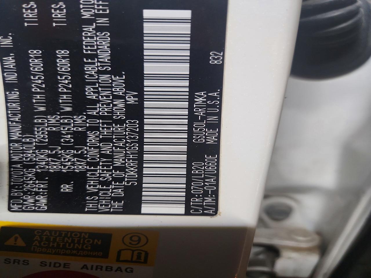 2016 Toyota Highlander Xle - zdjęcie 14