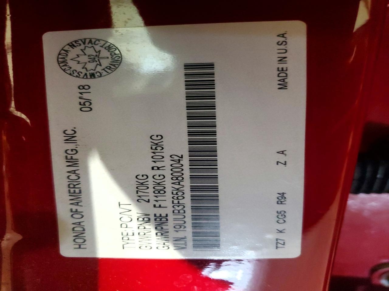 2019 Acura Tlx Technology - zdjęcie 13