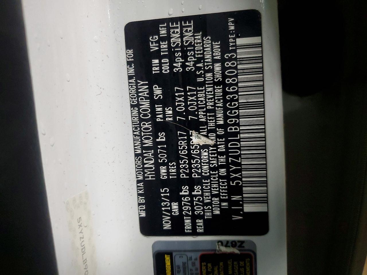 2016 Hyundai Santa Fe Sport 2.4L - zdjęcie 13