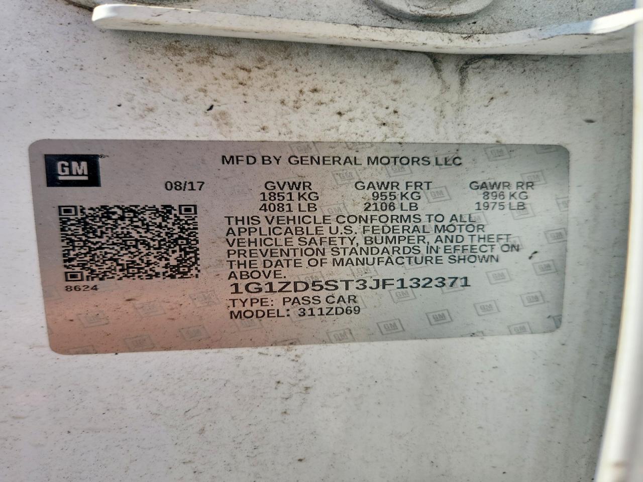 2018 Chevrolet Malibu Lt - zdjęcie 12