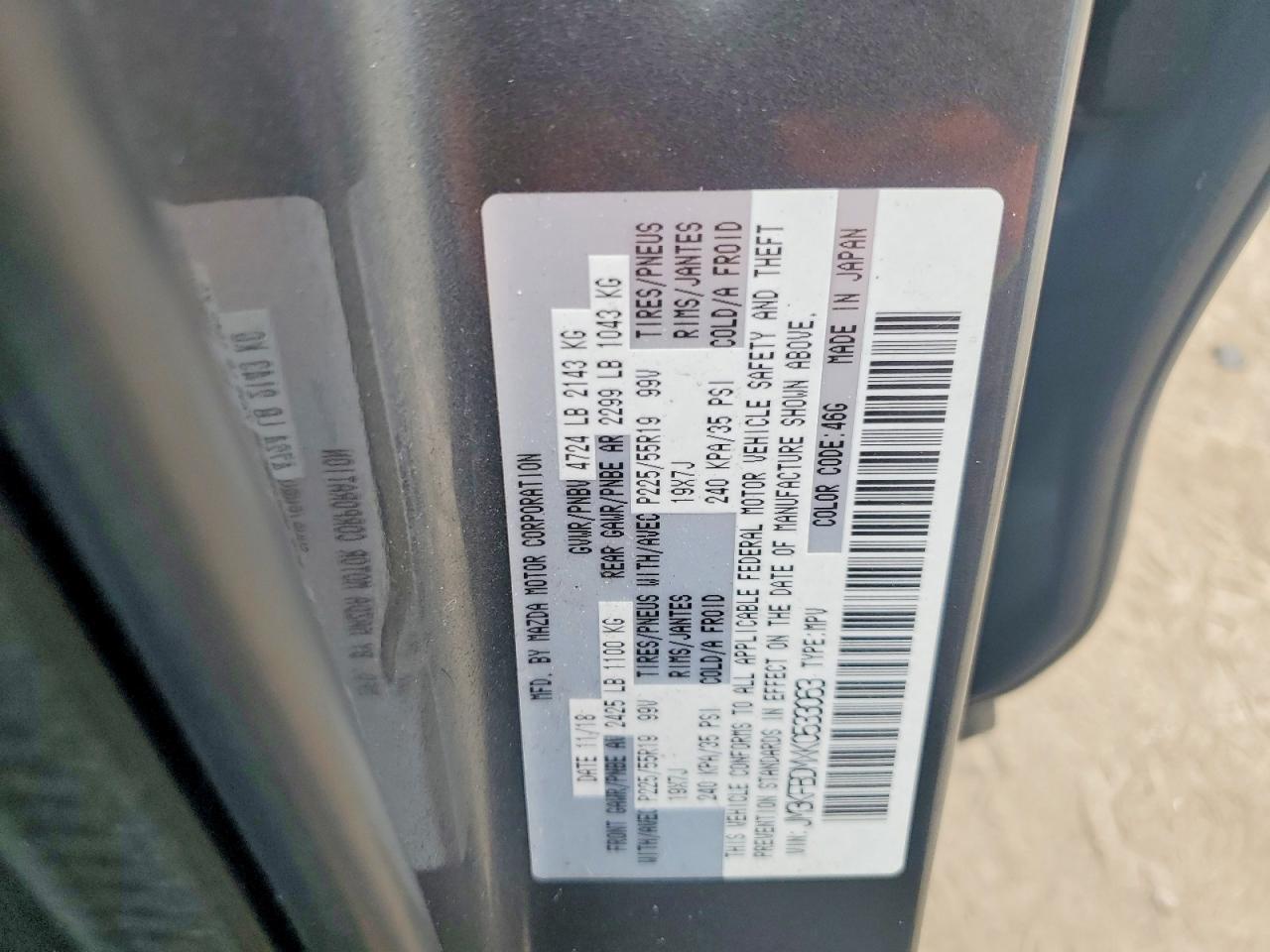 2019 Mazda Cx-5 Grand Touring - zdjęcie 14