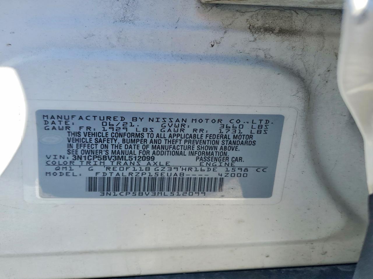 2021 Nissan Kicks S - zdjęcie 13