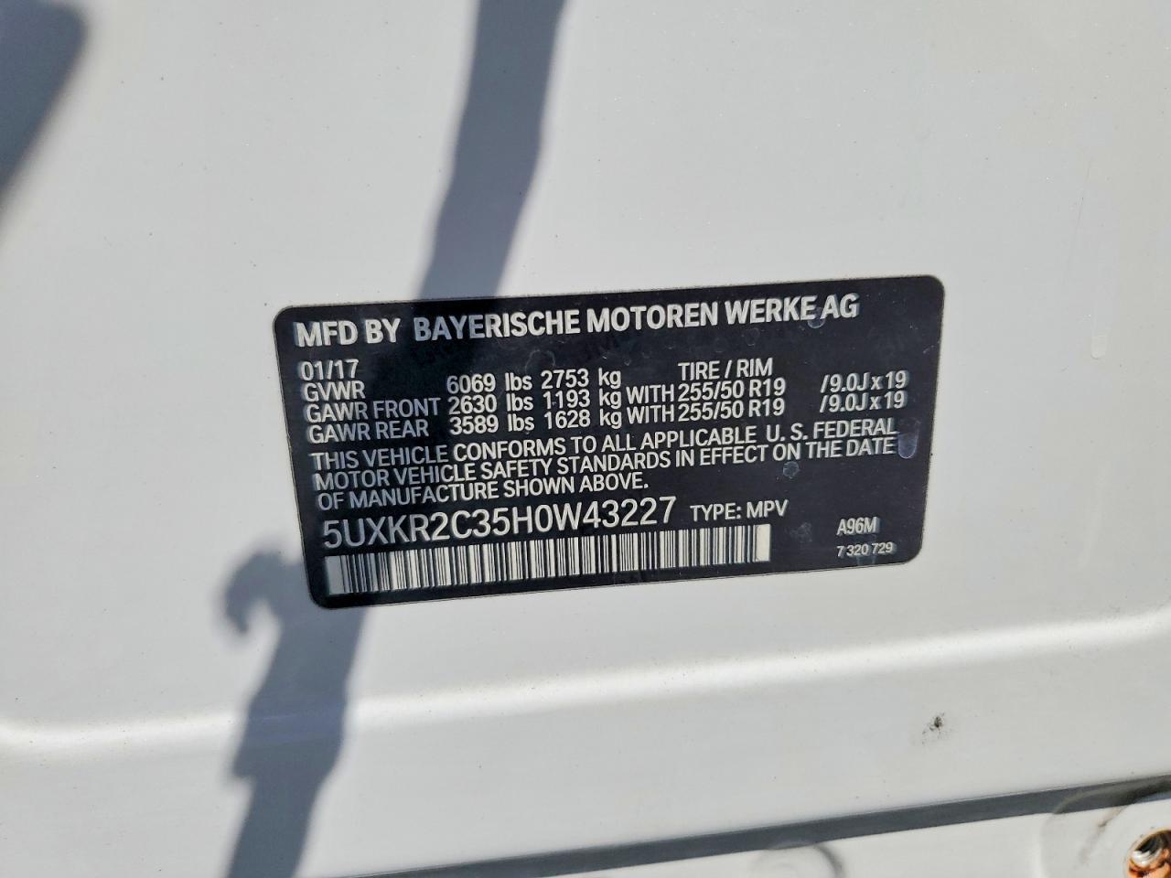 2017 BMW X5 Sdrive35I - zdjęcie 14