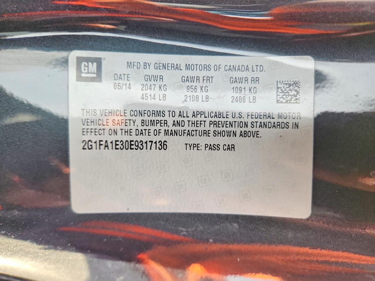 2014 Chevrolet Camaro Ls - zdjęcie 12