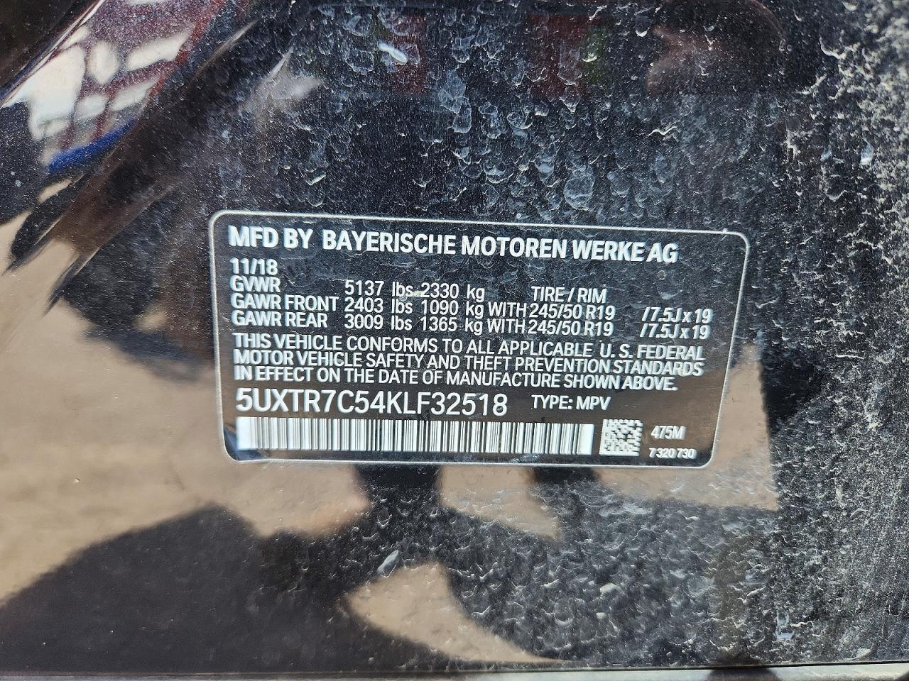 2019 BMW X3 Sdrive30I - zdjęcie 12