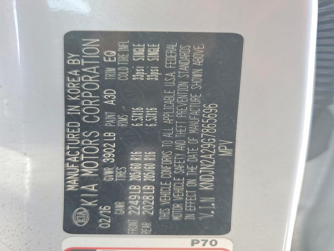 2016 Kia Soul Base - zdjęcie 12