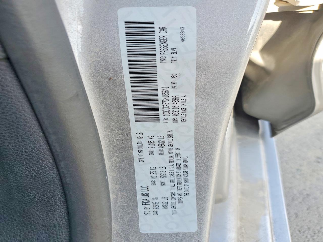 2016 Chrysler 200 Limited - zdjęcie 12