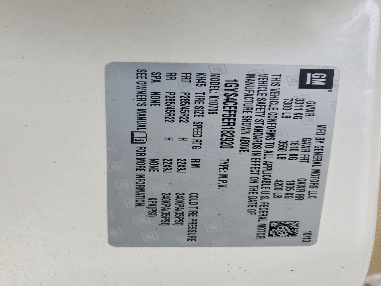 2014 Cadillac Escalade Premium - zdjęcie 14