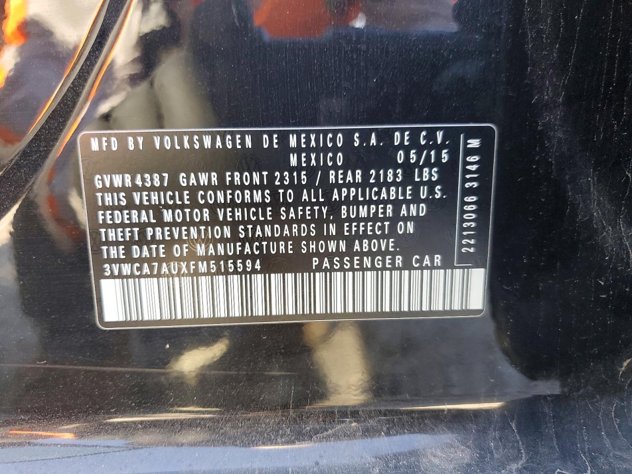 2015 Volkswagen Golf Sportwagen Tdi S - zdjęcie 12