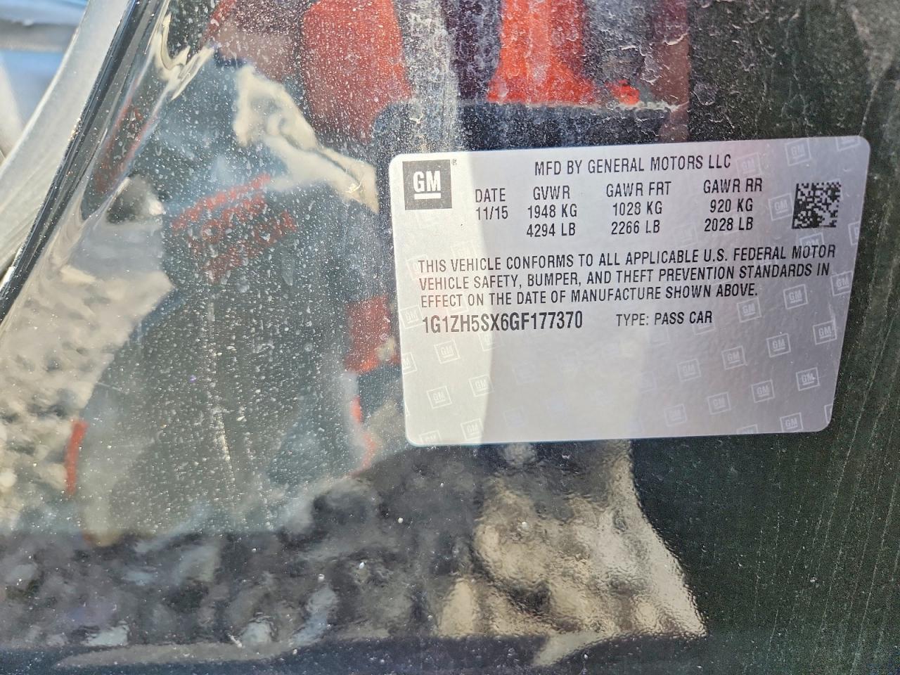 2016 Chevrolet Malibu Premier - zdjęcie 12