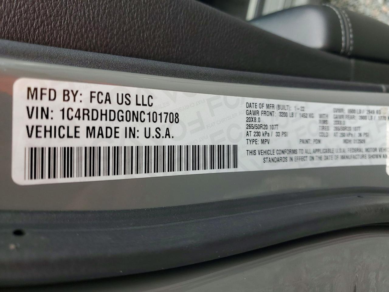 2022 Dodge Durango Gt - zdjęcie 13