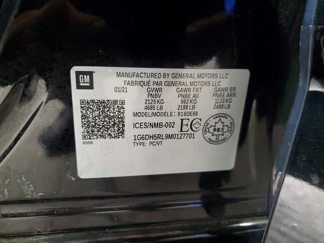 2021 Cadillac Ct4-V - zdjęcie 12