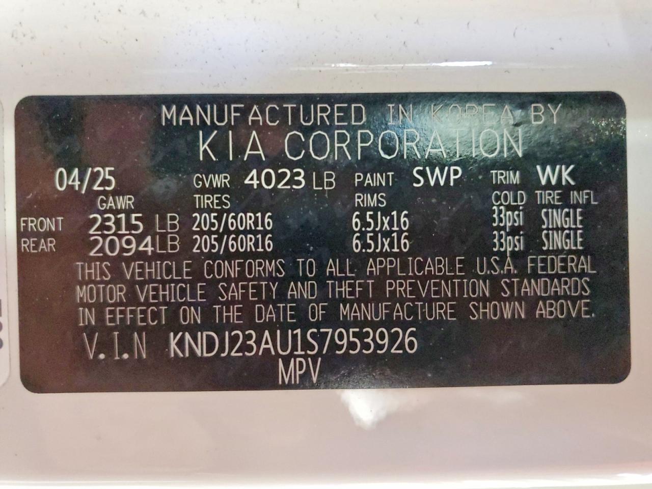 2025 Kia Soul Lx - zdjęcie 13