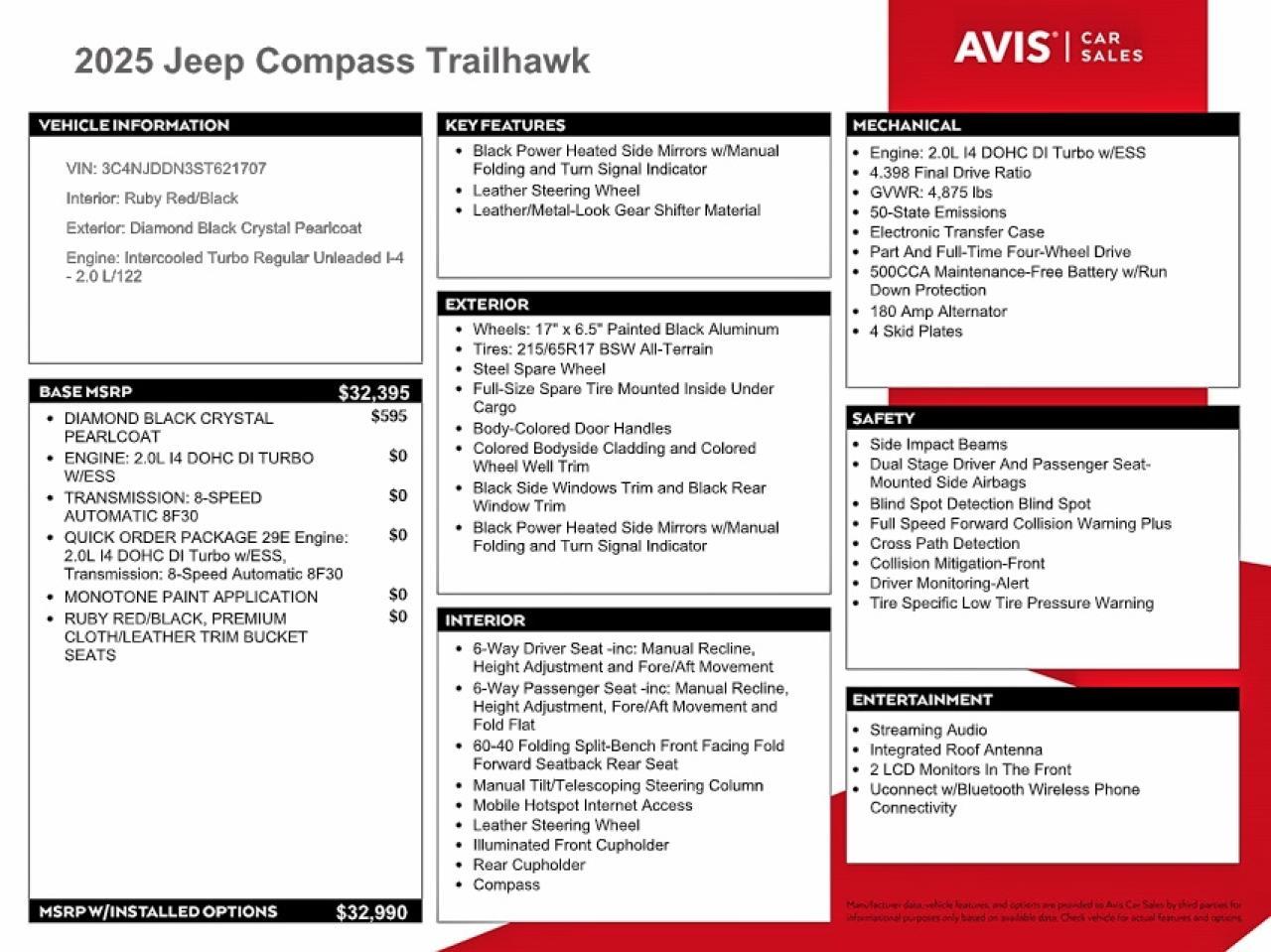 2025 Jeep Compass Trailhawk - zdjęcie 13