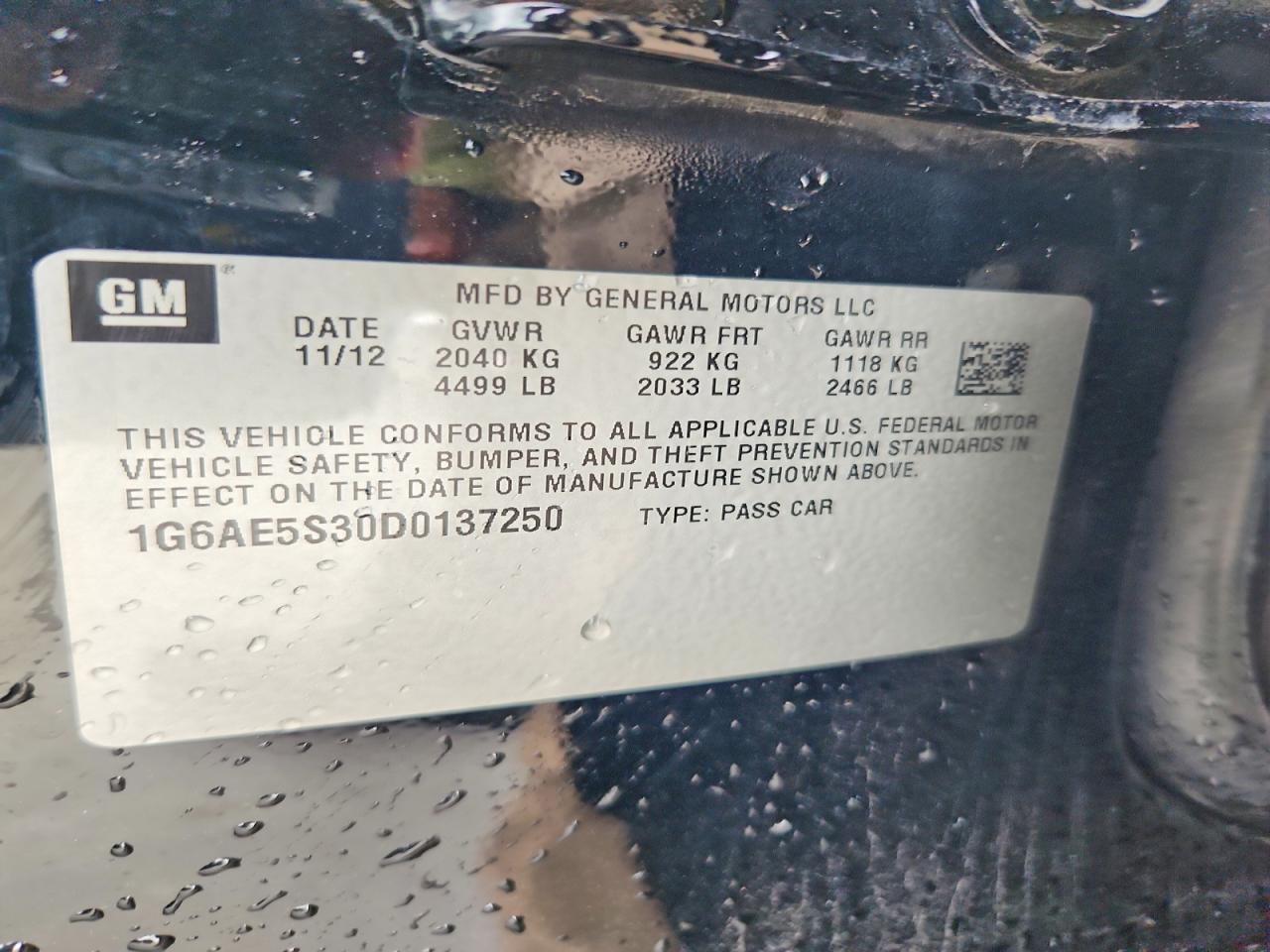 2013 Cadillac Ats Premium - zdjęcie 12