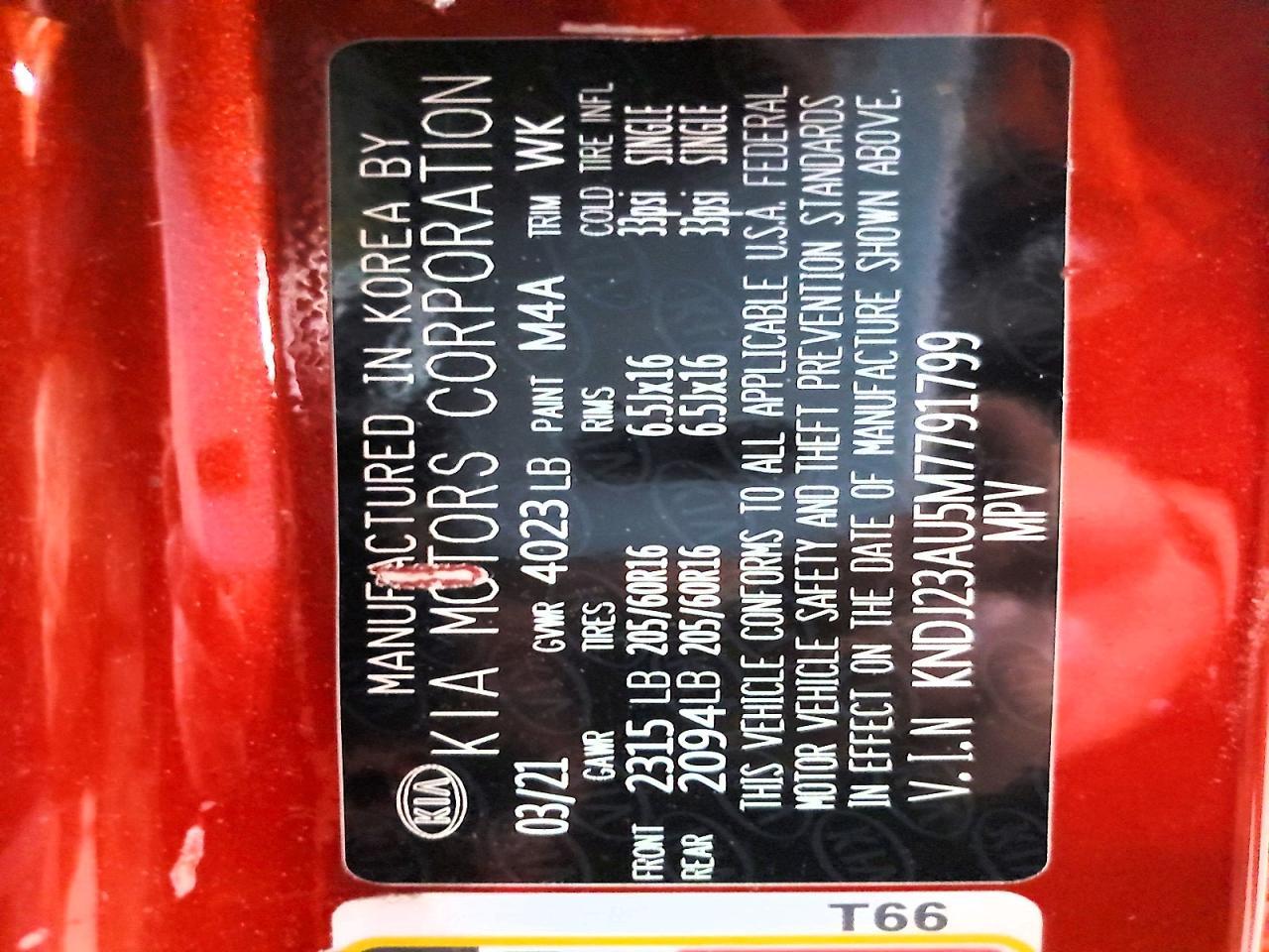 2021 Kia Soul Lx - zdjęcie 12