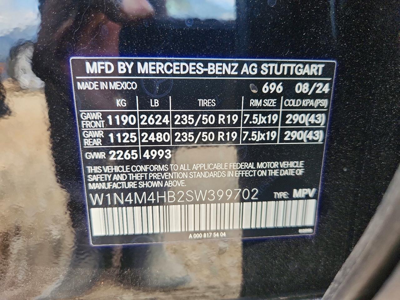 2025 Mercedes-Benz Glb 250 4Matic - zdjęcie 13