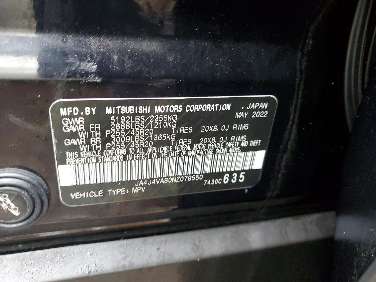 2022 Mitsubishi Outlander Sel - zdjęcie 13