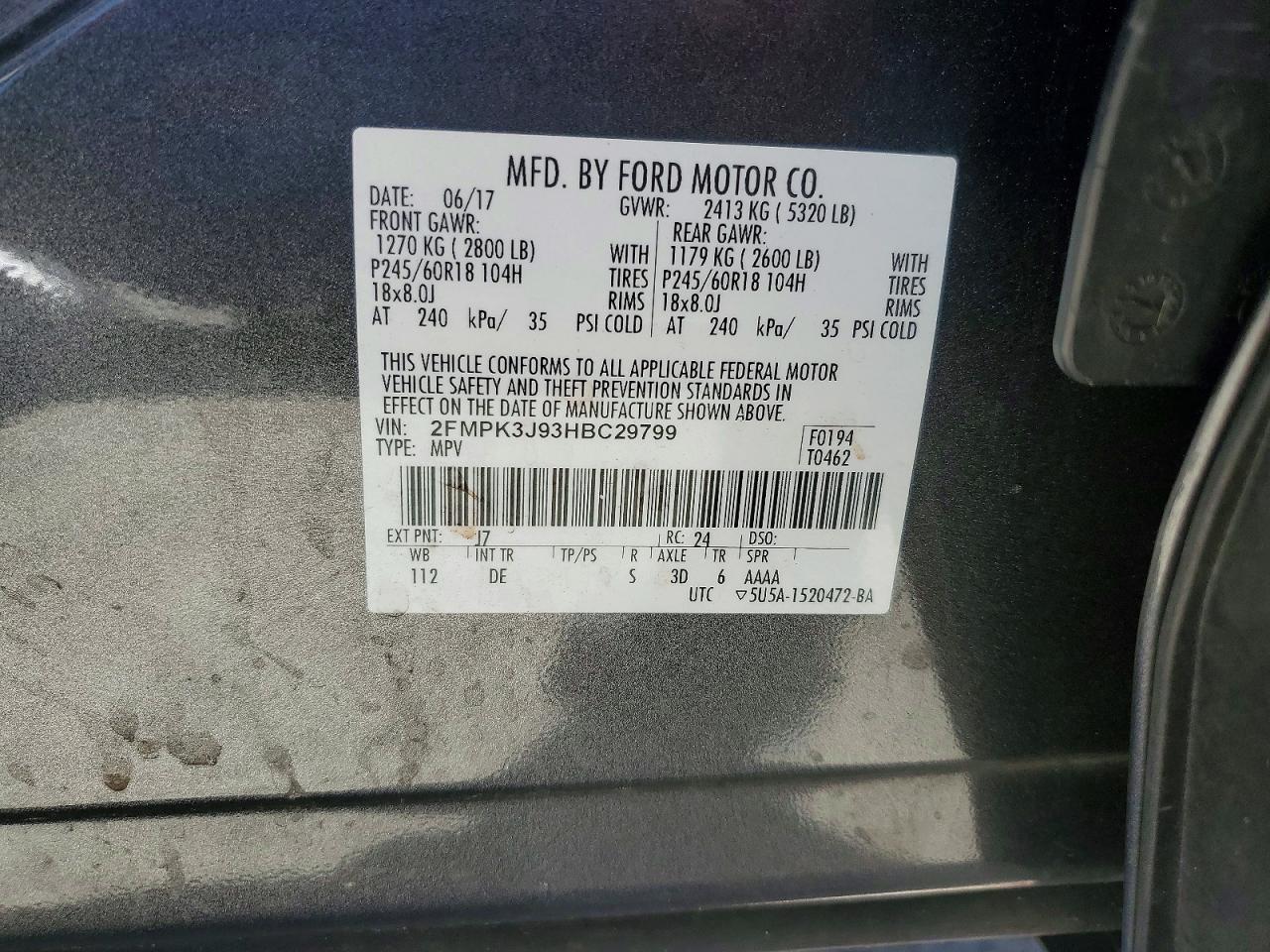 2017 Ford Edge Sel - zdjęcie 13