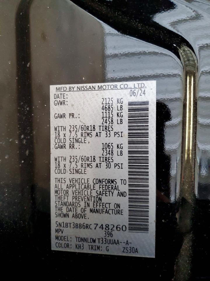 2024 Nissan Rogue Sv - zdjęcie 13