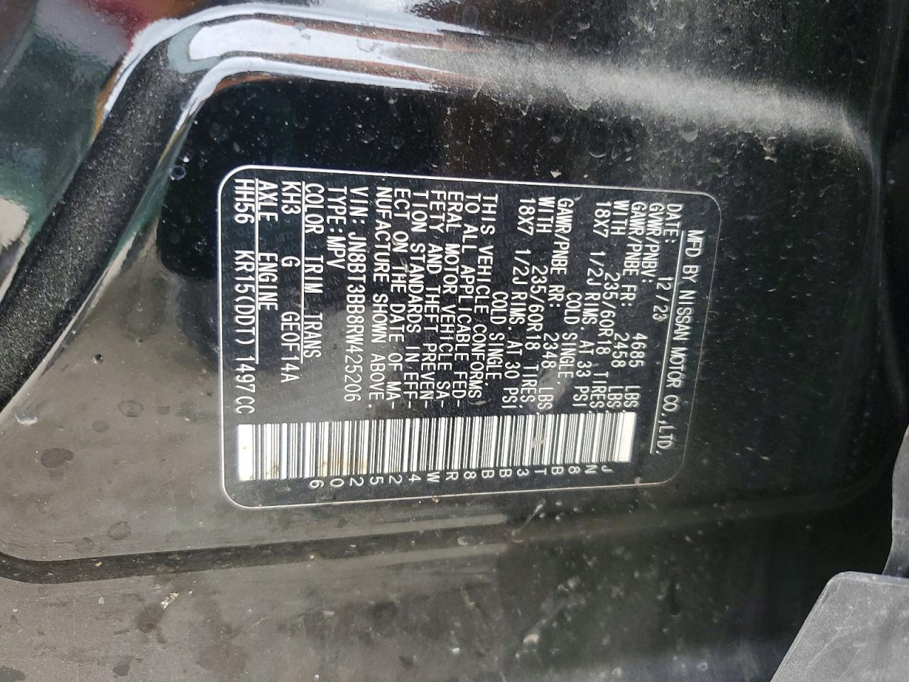 2024 Nissan Rogue Sv - zdjęcie 13