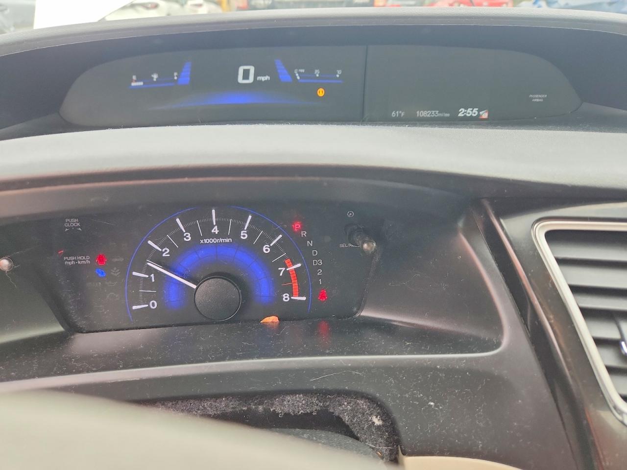 2013 Honda Civic Ex - zdjęcie 9