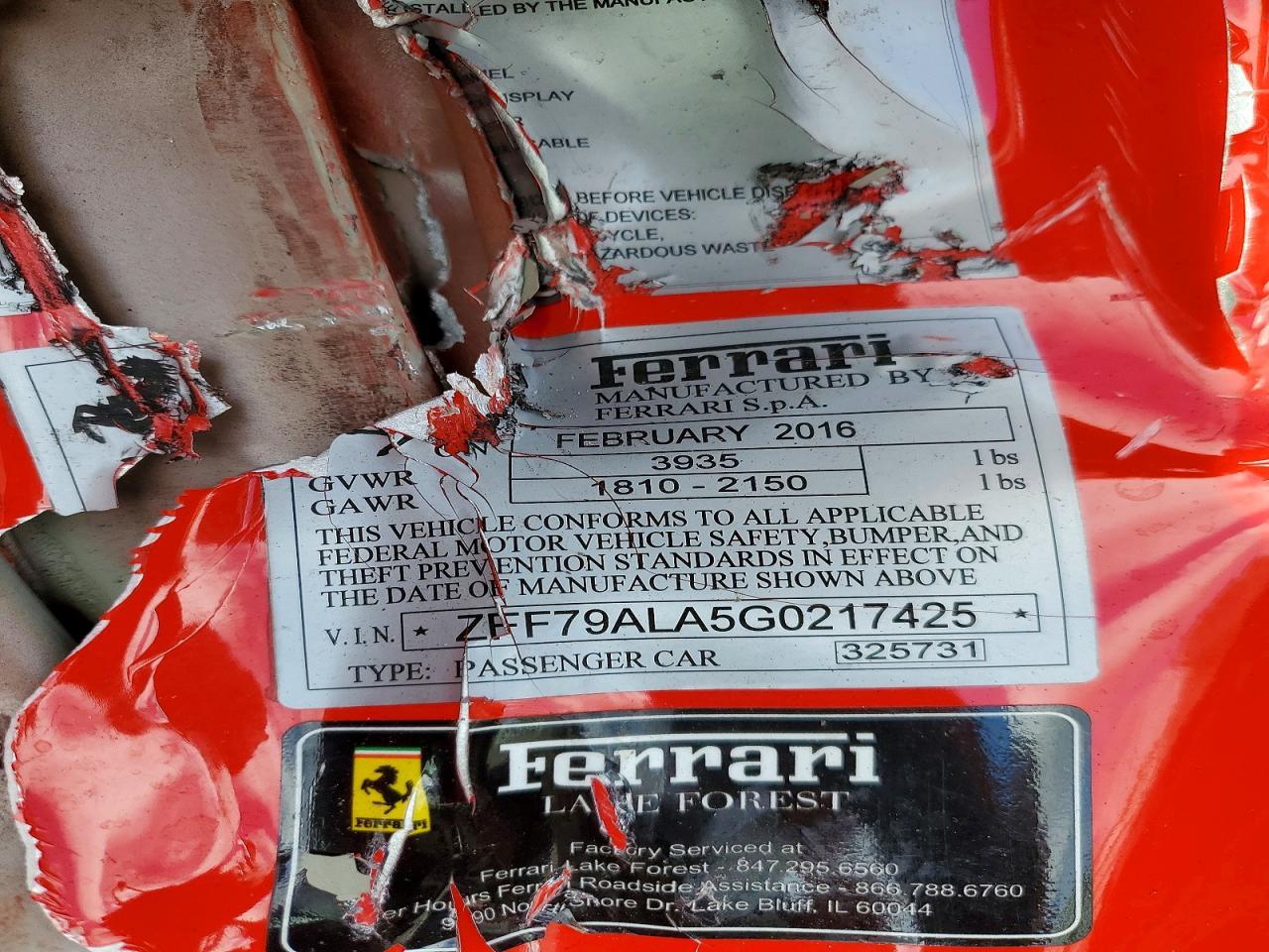 2016 Ferrari 488 Gtb - zdjęcie 12