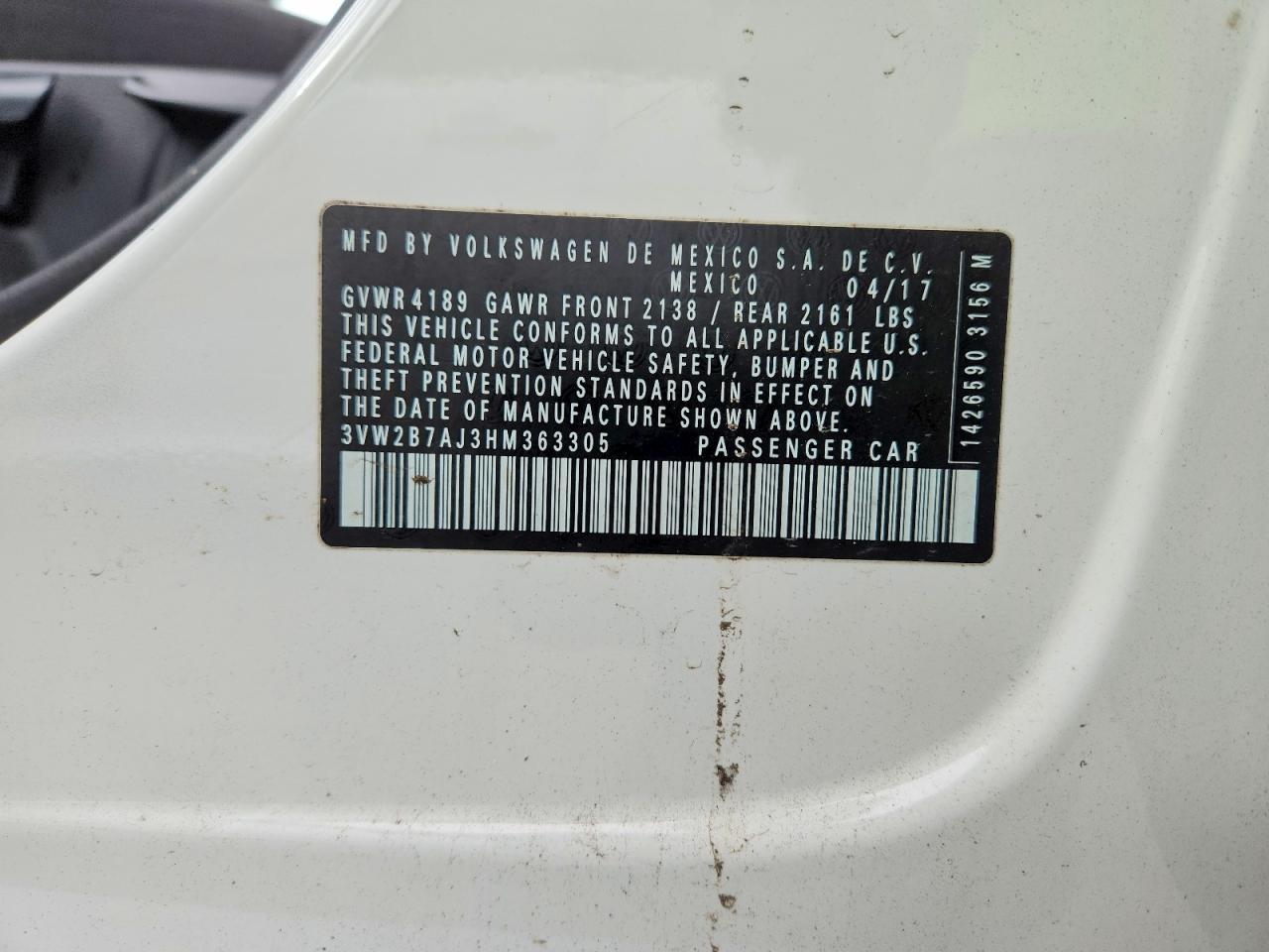 2017 Volkswagen Jetta S - zdjęcie 12