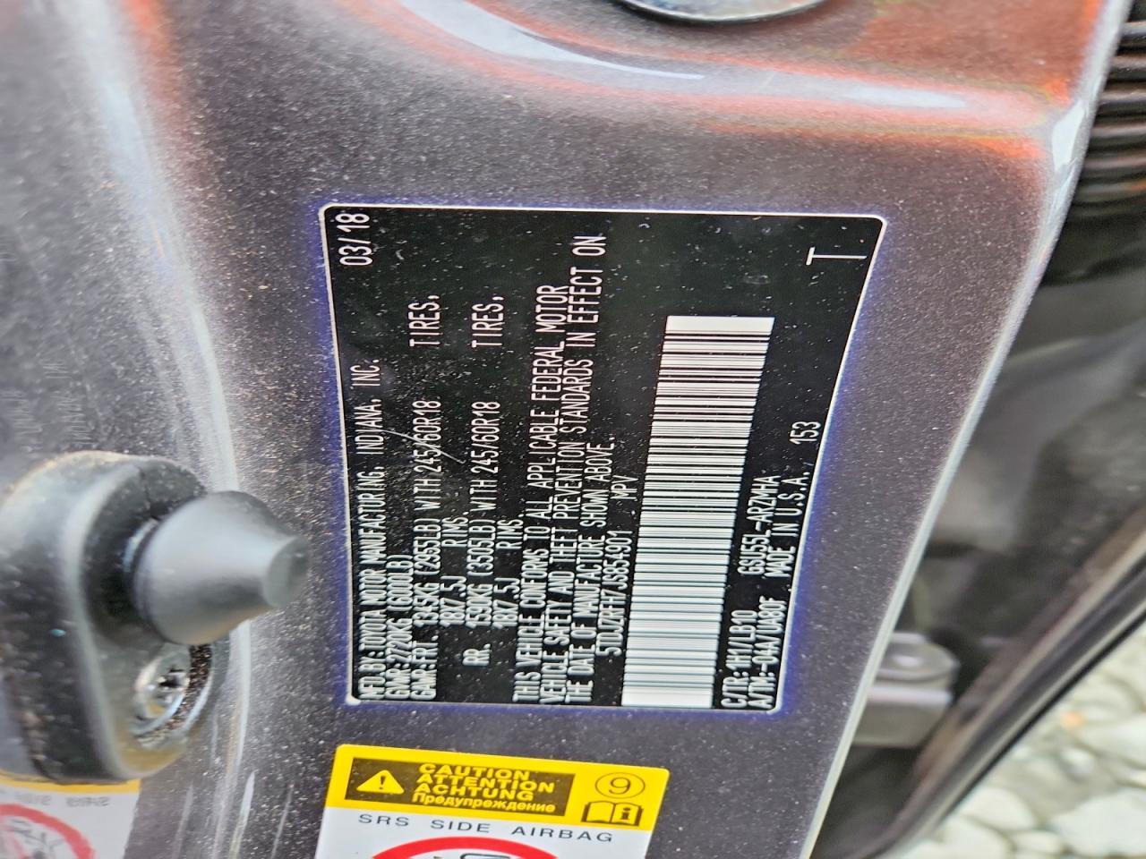 2018 Toyota Highlander Xle - zdjęcie 13