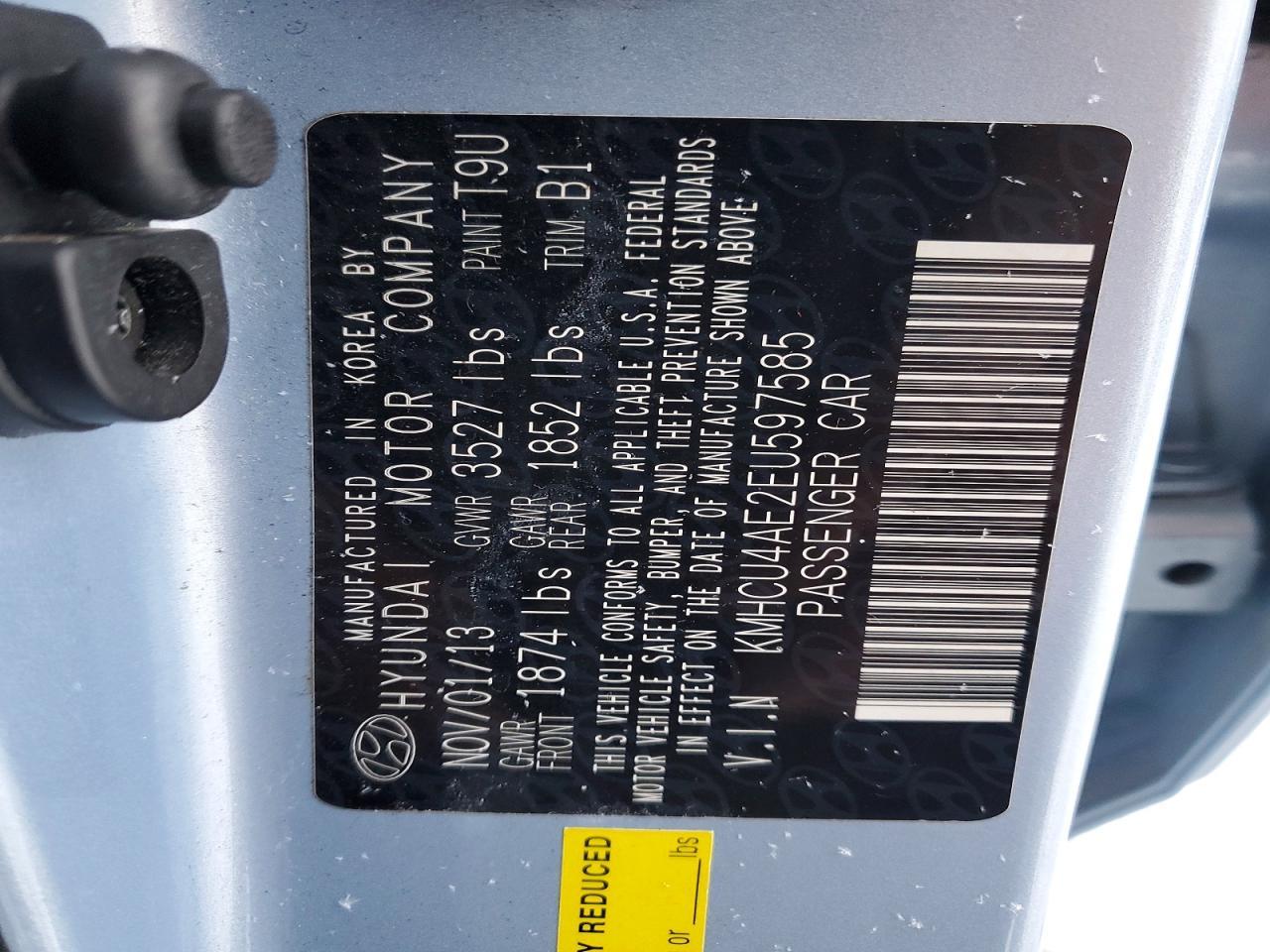 2014 Hyundai Accent Gls - zdjęcie 12