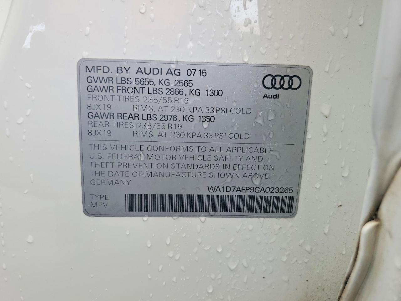 2016 Audi Q5 Premium Plus S-Line - zdjęcie 13